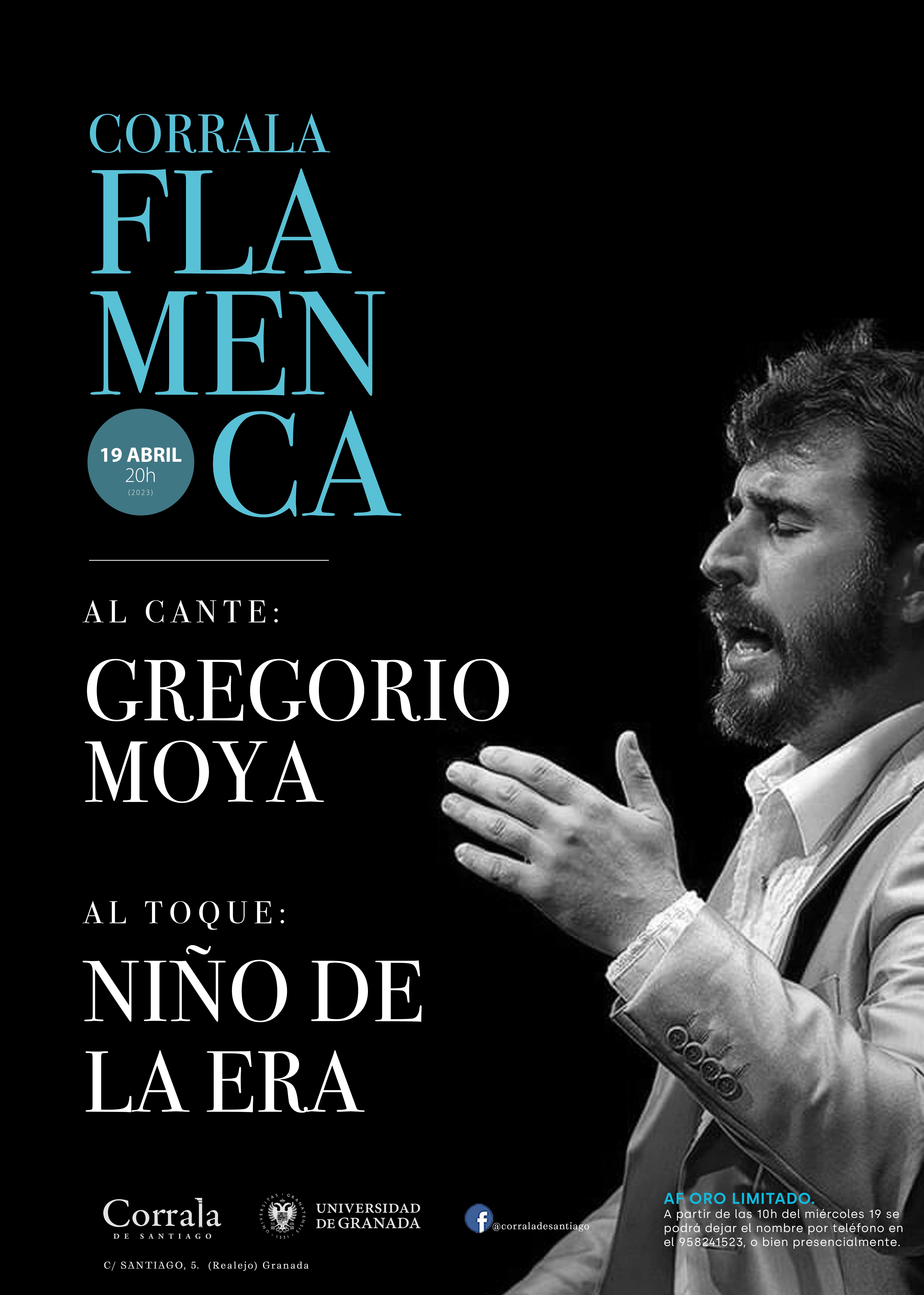FLAMENCO | GREGORIO MOYA con el el Niño de la Era | 19 de abril 2023