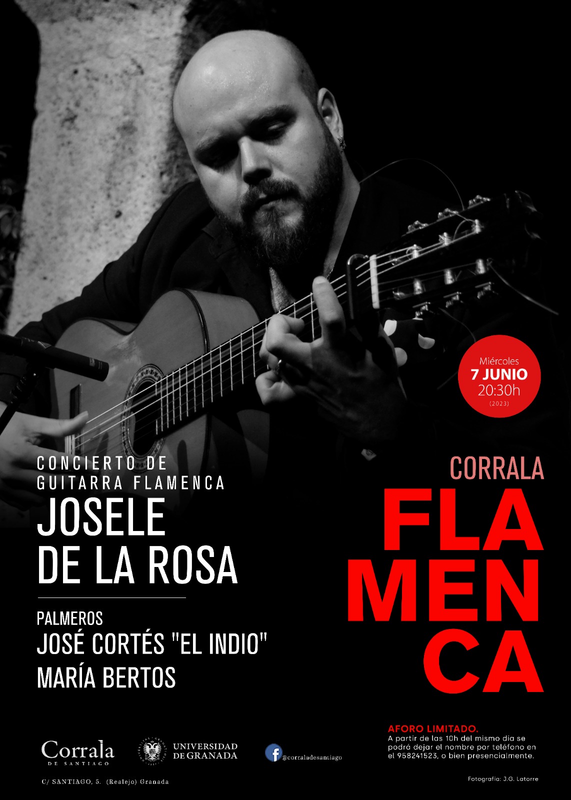 CORRALA FLAMENCA | Guitarra flamenca en concierto | Josele de la Rosa | 7-6