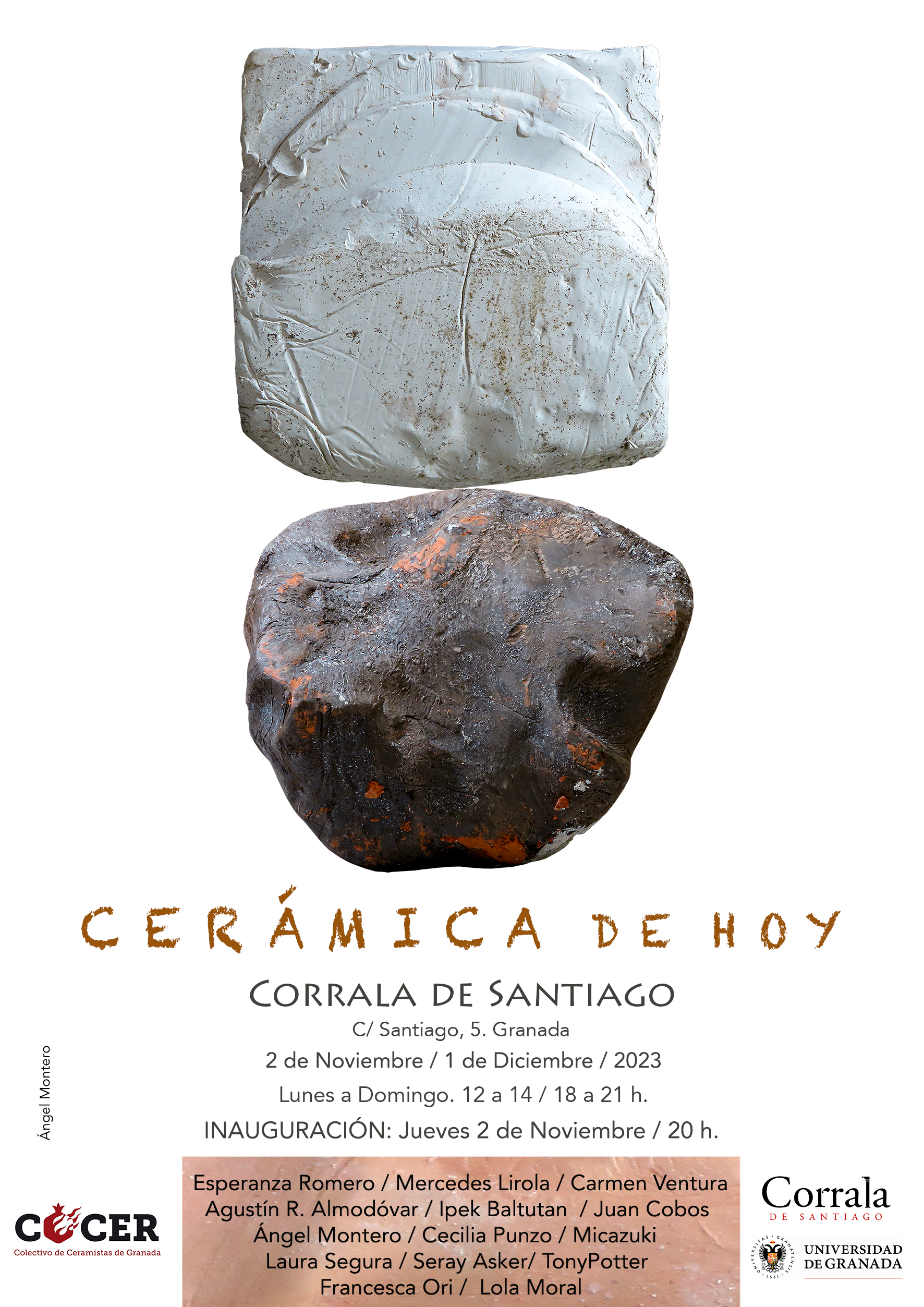 COLECTIVO DE CERAMISTAS DE GRANADA | "CERÁMICA HOY" | 2-11 / 2-12-23