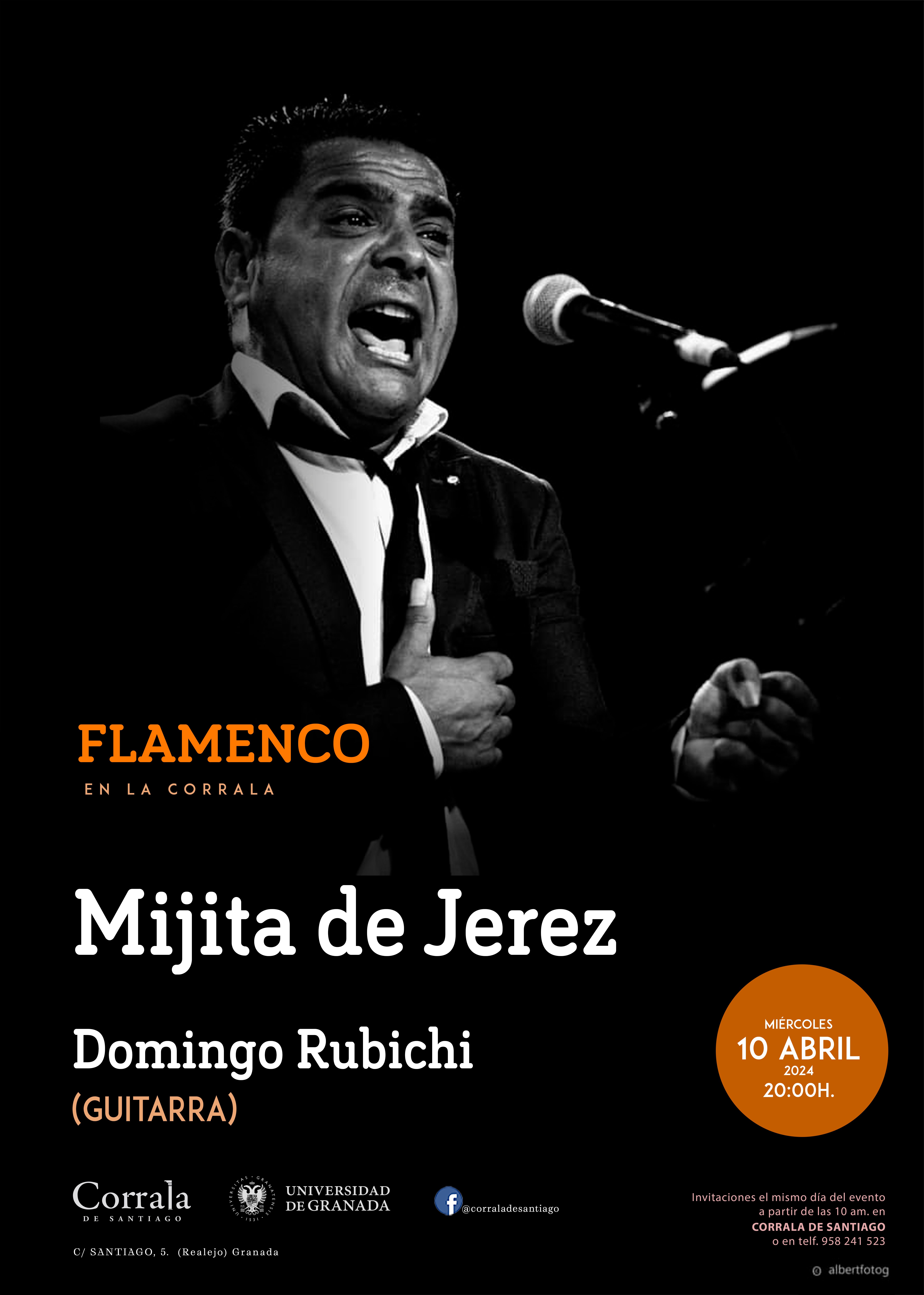 CORRALA FLAMENCA 2024 | Cante: MIJITA DE JEREZ | Guitarra: DOMINGO RUBICHI | 10 de abril