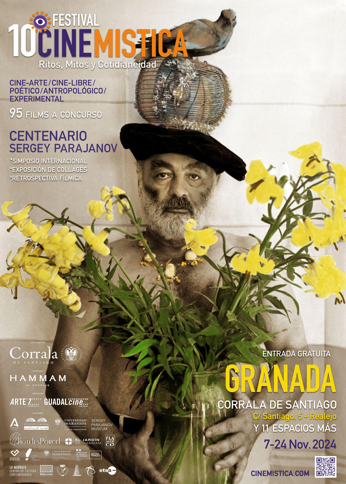 FESTIVAL CINEMÍSTICA 2024 | CENTENARIO DE SERGEY PARAJANOV