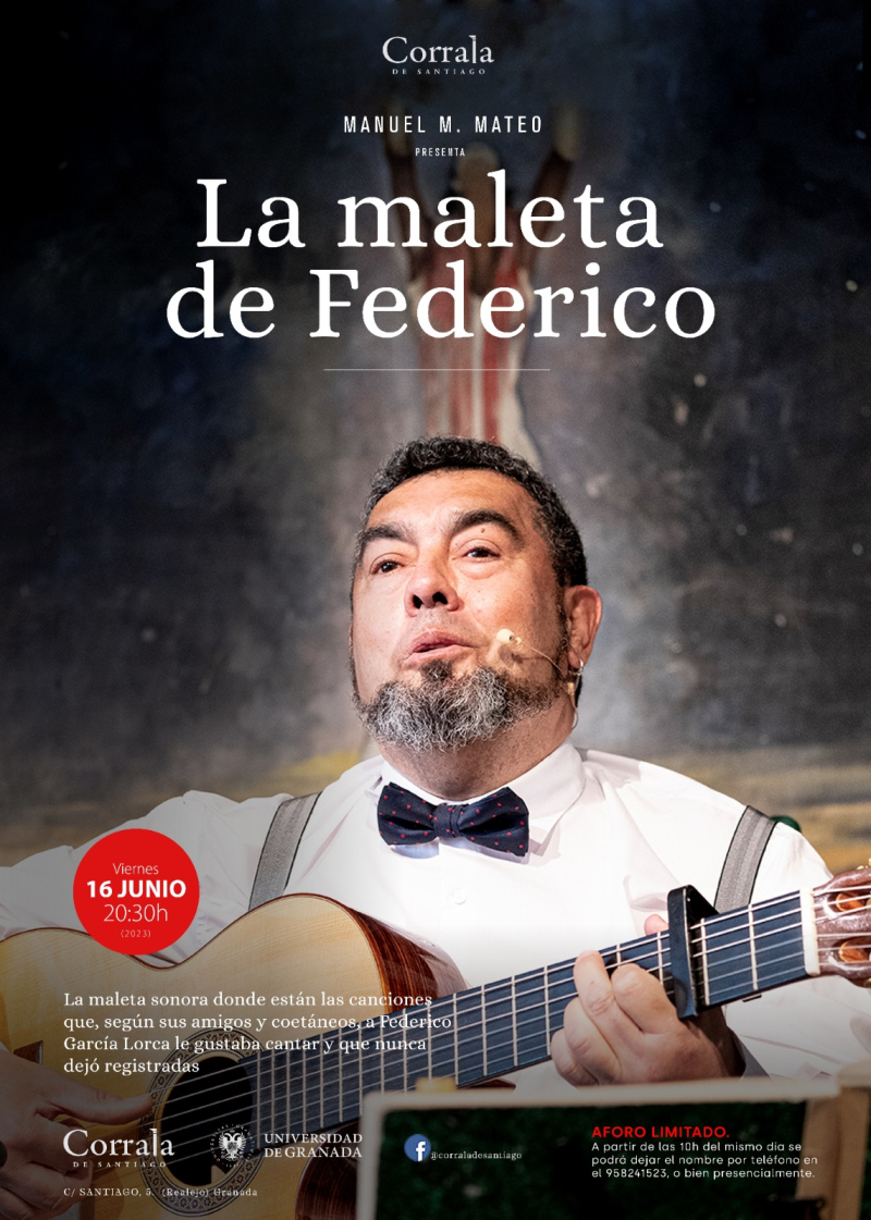 LA MALETA DE FEDERICO | La música de Lorca | Manuel M. Mateo | 16-06-23 LA MALETA DE FEDERICO | La música de Lorca | Manuel M. Mateo | 16-06-23